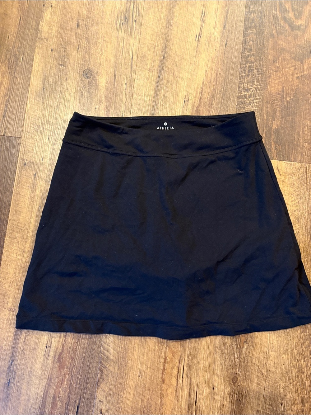 Athleta Black A-Line Active Skirt